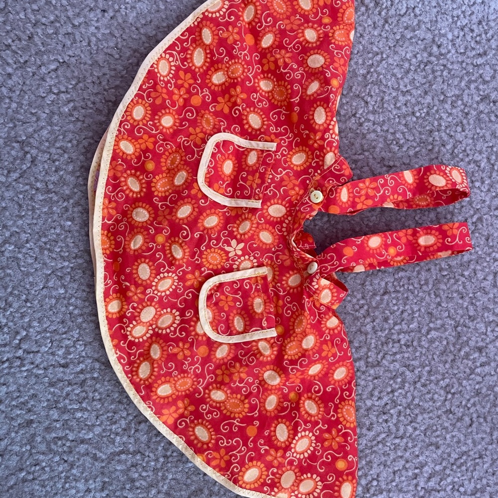 American girl doll skirt overalls